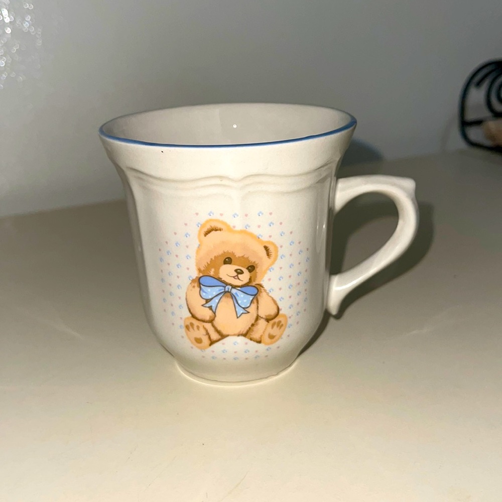 4 brown bear vintage Tienshan stoneware